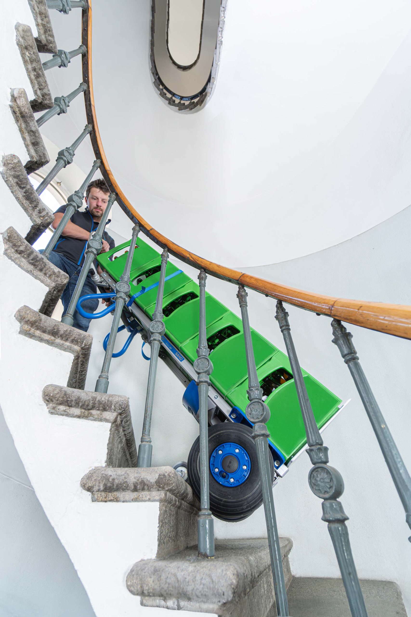 Liftkar SAL PRO FOLD-L / Dolly Kick-Out 110 - 170kg - slika 3